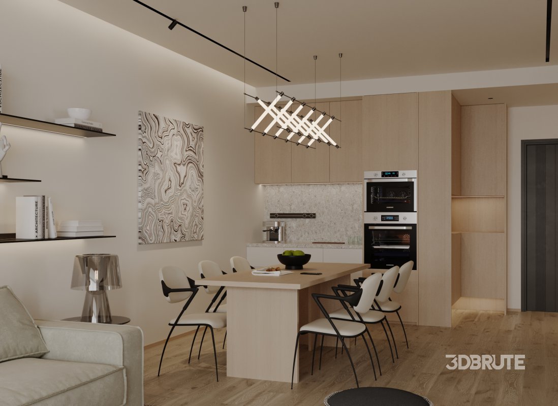 living room dining room Image 1