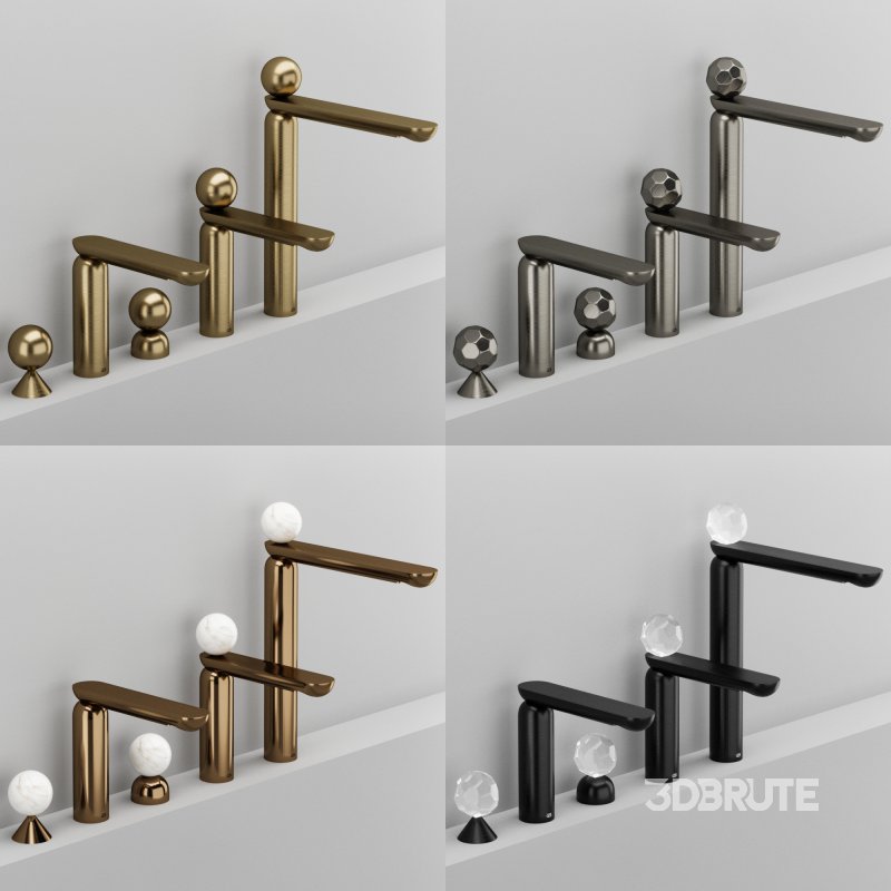 GESSI PERLE BATHROOM FAUCET COLLECTION Image 4
