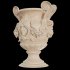 Decorative Stone Urn with Classical Motifs - Thumbnail 1