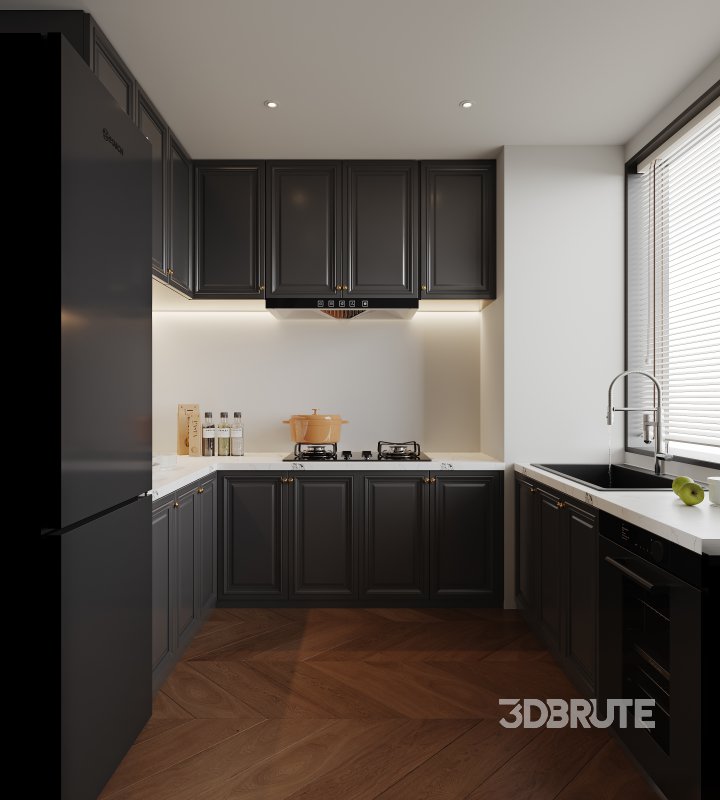 Eclectic living and dining room kitchen Image 5