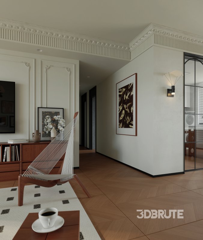 Eclectic living and dining room Image 7