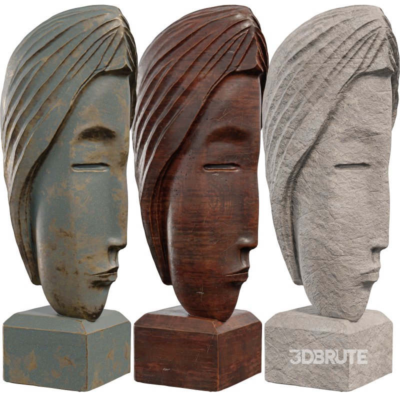 Serene Dove Sculpture Abstract Stone Art Image 3