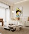 Modern living room and dining room interior scene - Thumbnail 5