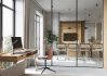 Modern living room and dining room interior scene - Thumbnail 9