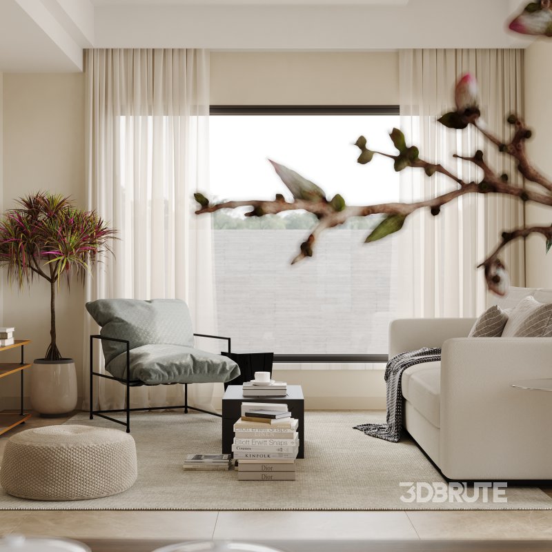 Eclectic living and dining room Image 8