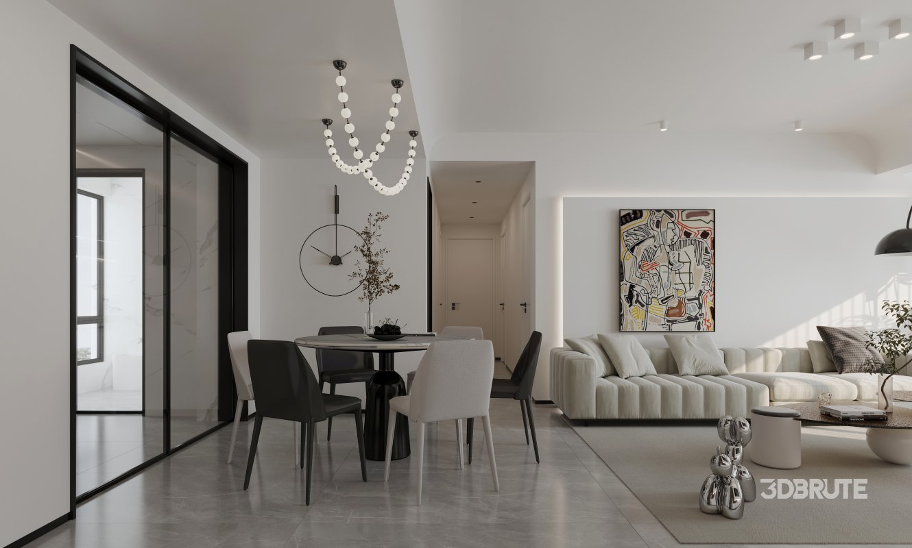 living room dining room Image 1