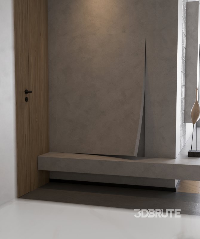 Modern living room and dining room interior scene Image 9