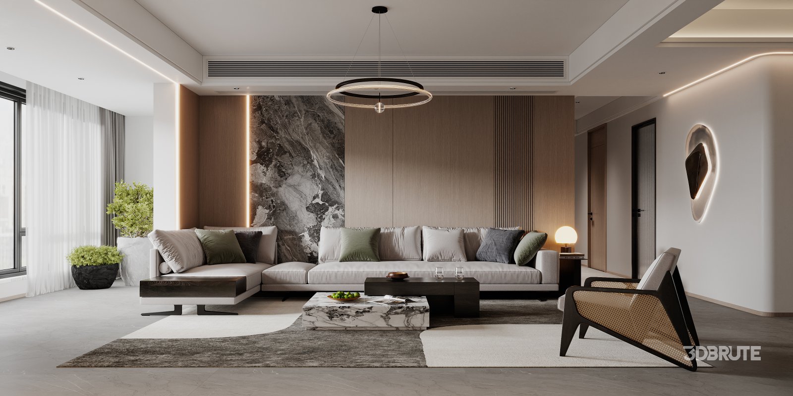 living room dining room Image 6