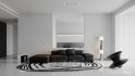 Modern living room and dining room interior scene - Thumbnail 2