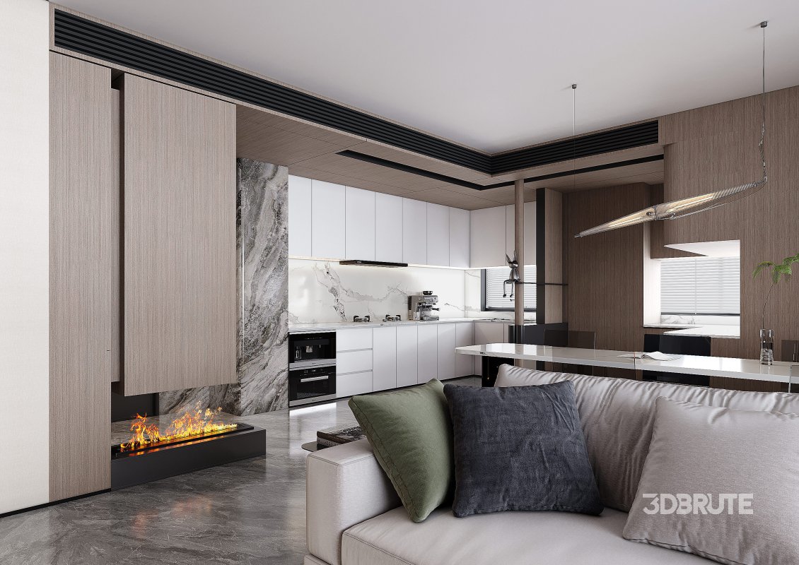 living room dining room Image 5