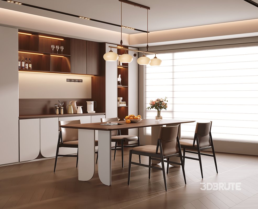 modern dining room Image 1