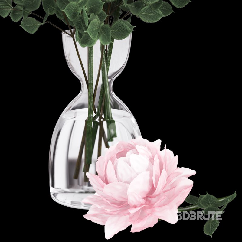 Bouquet Flower Plant Set 026 Image 4