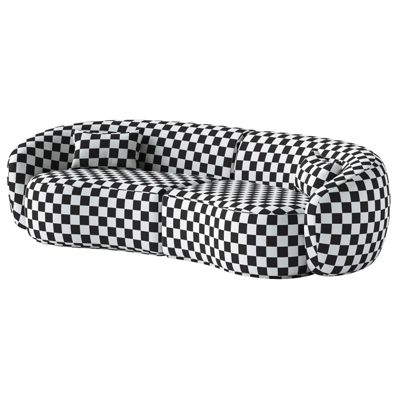 Family Curved Sofa Kassavello Image 1