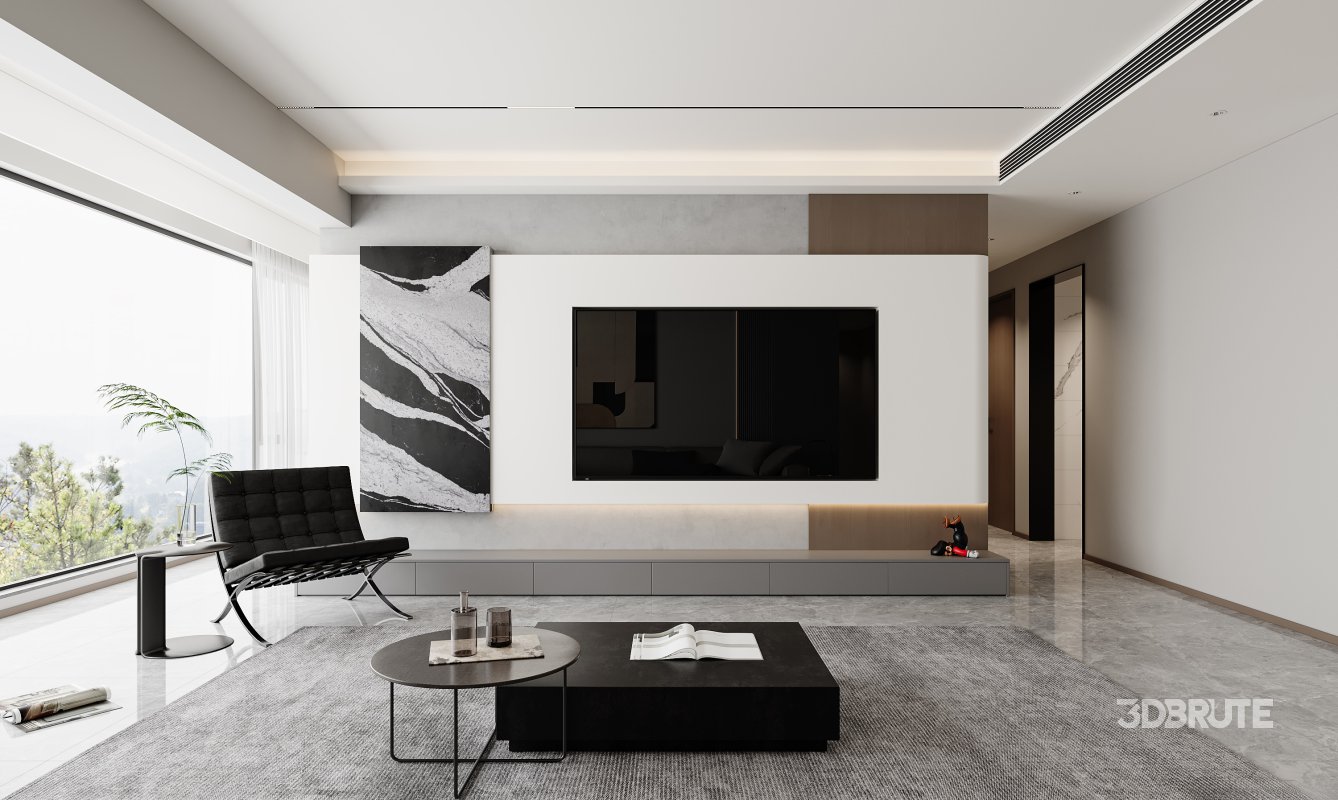 living room dining room bedroom Image 1