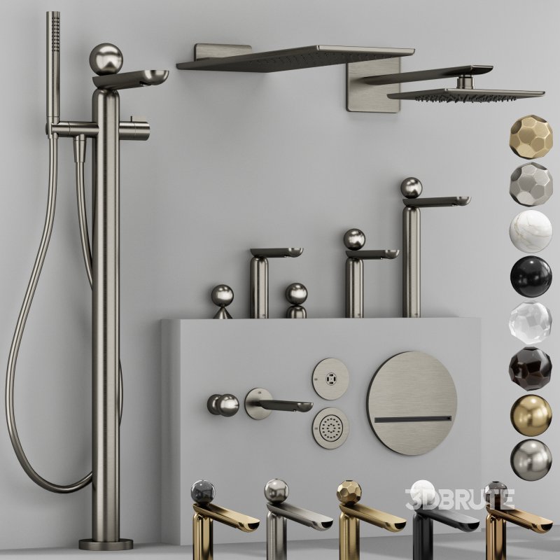 GESSI PERLE BATHROOM FAUCET COLLECTION Image 2