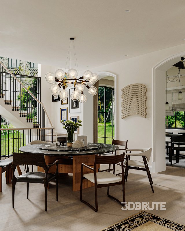 Modern dining room Image 1