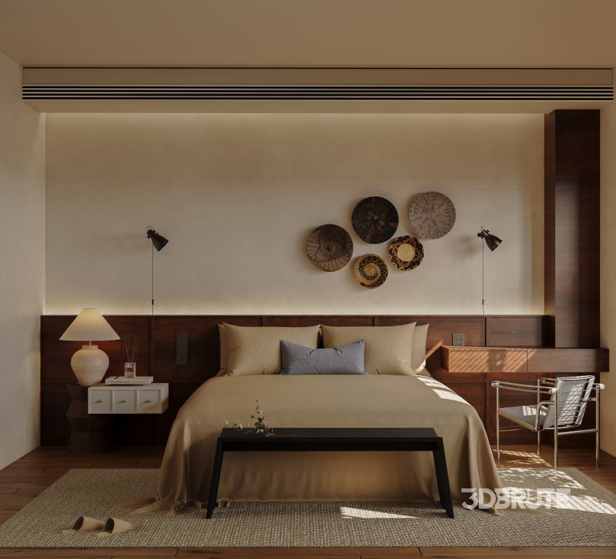 Wabi-sabi living room dining room bedroom Image 4