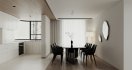 Modern living room and dining room interior scene - Thumbnail 1