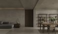 Modern living room and dining room interior scene - Thumbnail 1