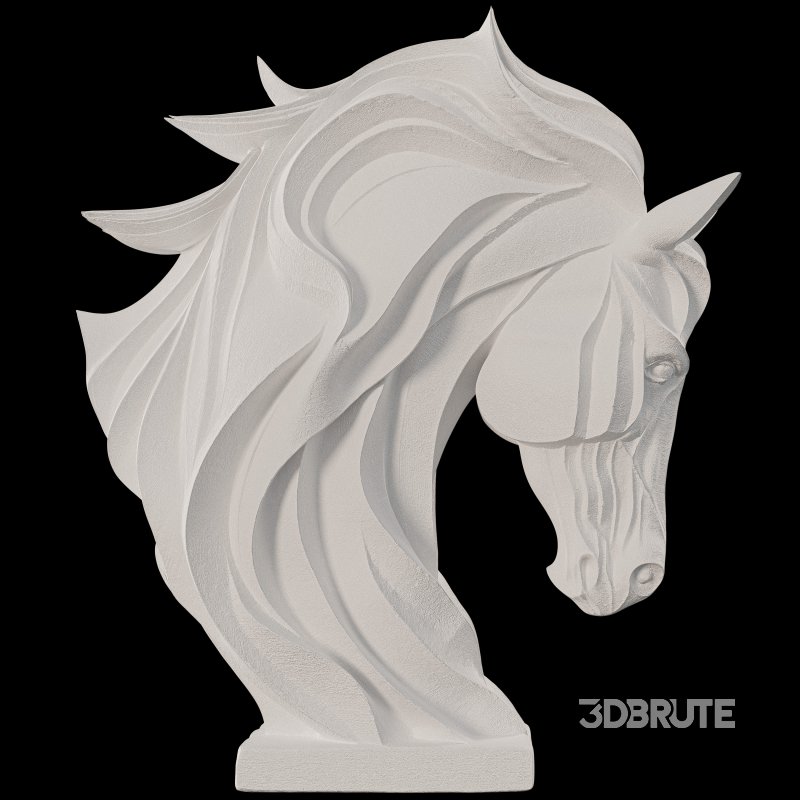 Horse Head Statue Image 2