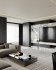 Modern living room and dining room interior scene - Thumbnail 4