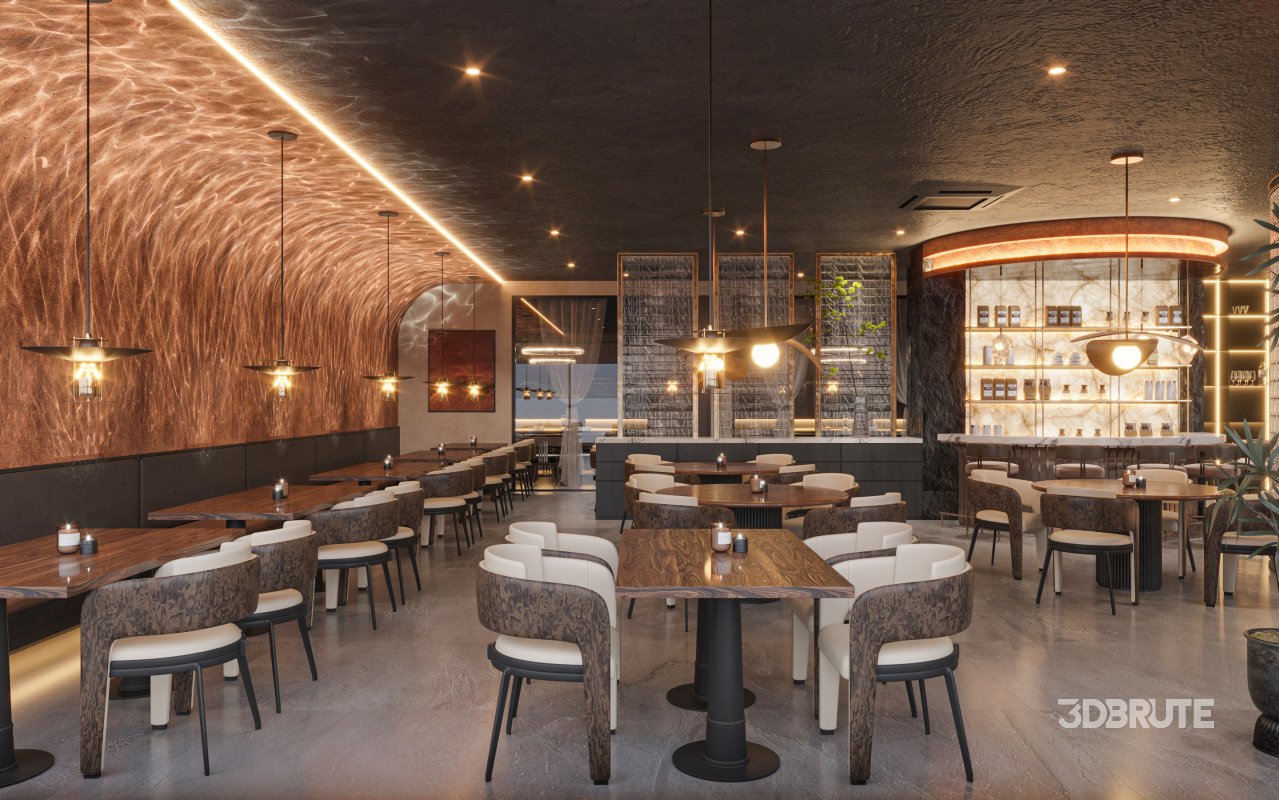 modern restaurant Image 2