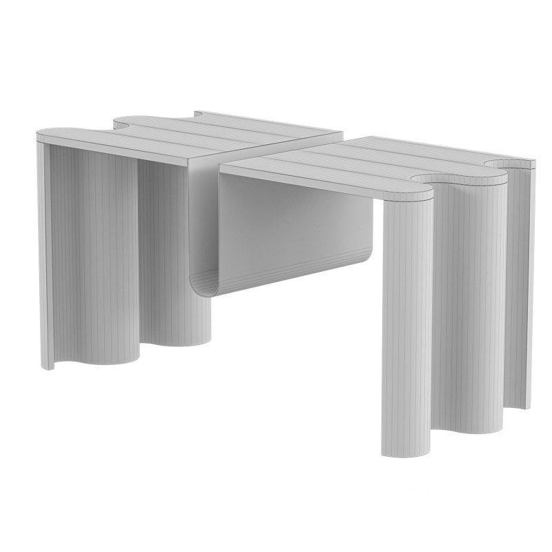 cloth coffee table Image 7