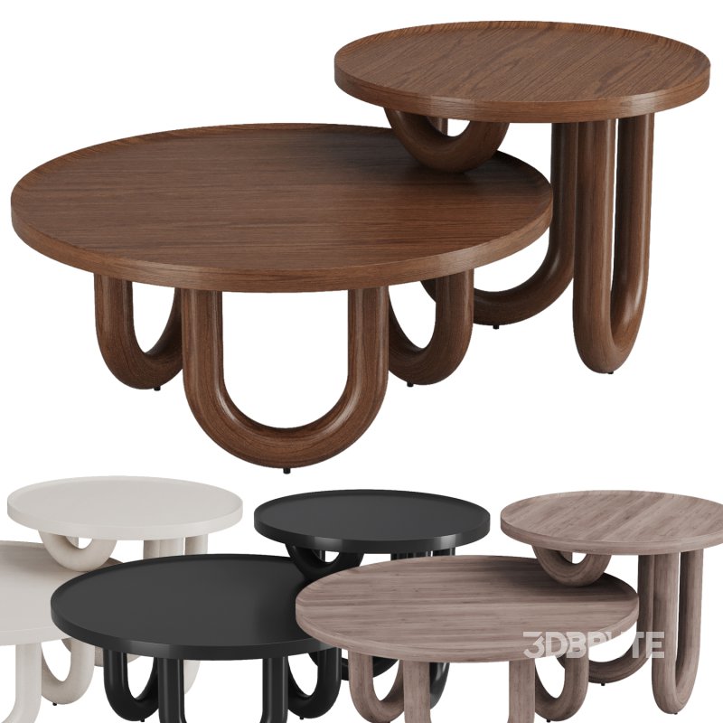 Cielo Coffee Table Alabaster Image 1