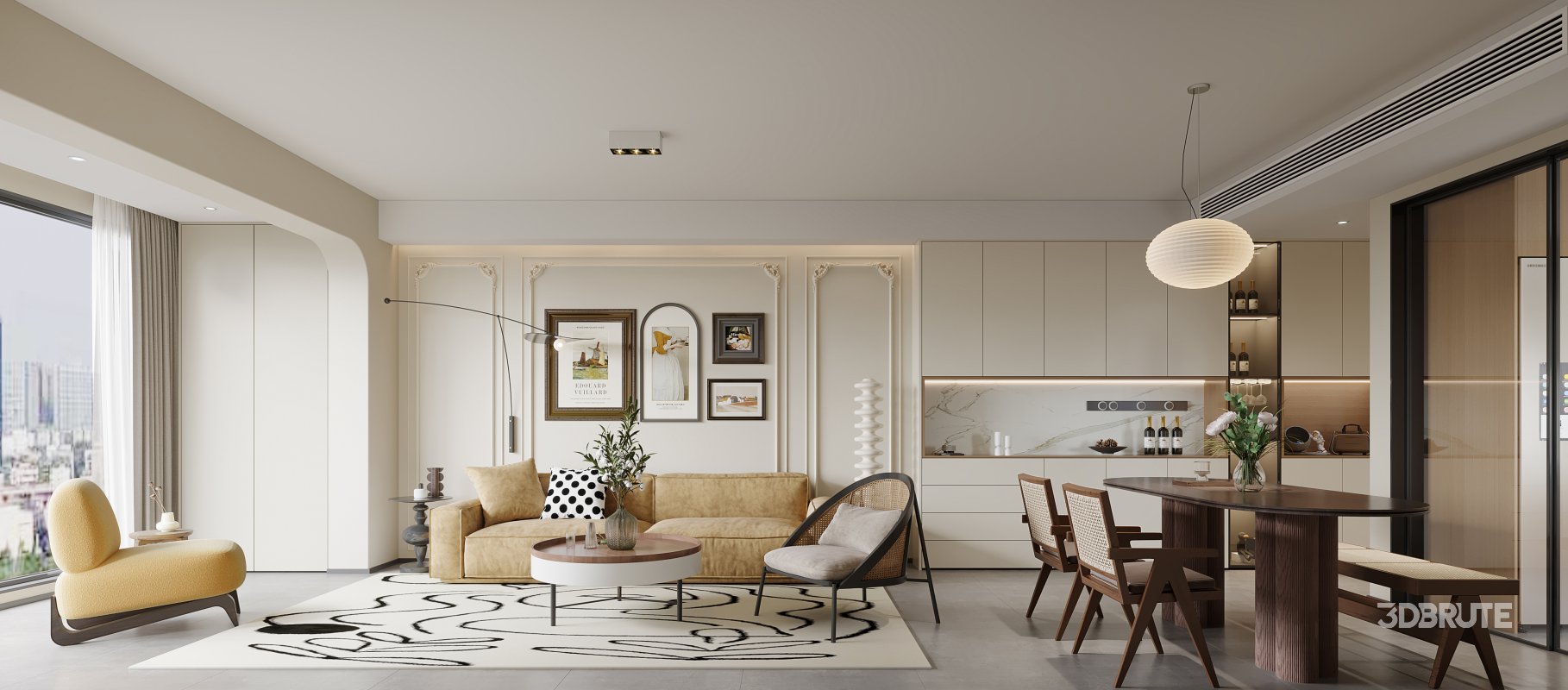 living room dining room Image 3