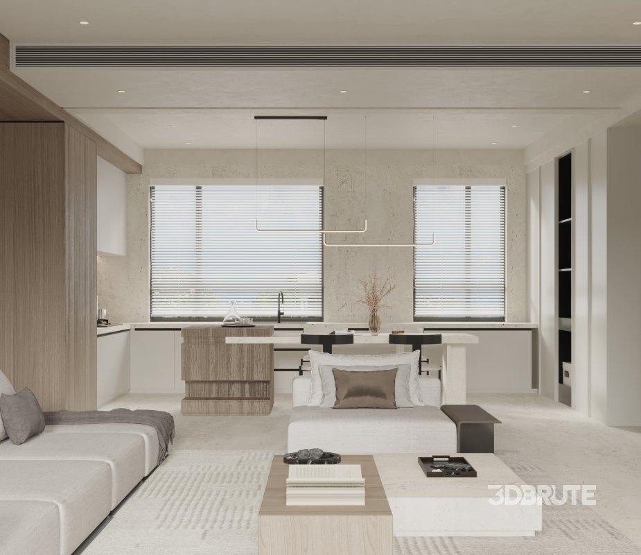 living room dining room Image 5