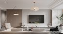 Modern living room and dining room interior scene - Thumbnail 1
