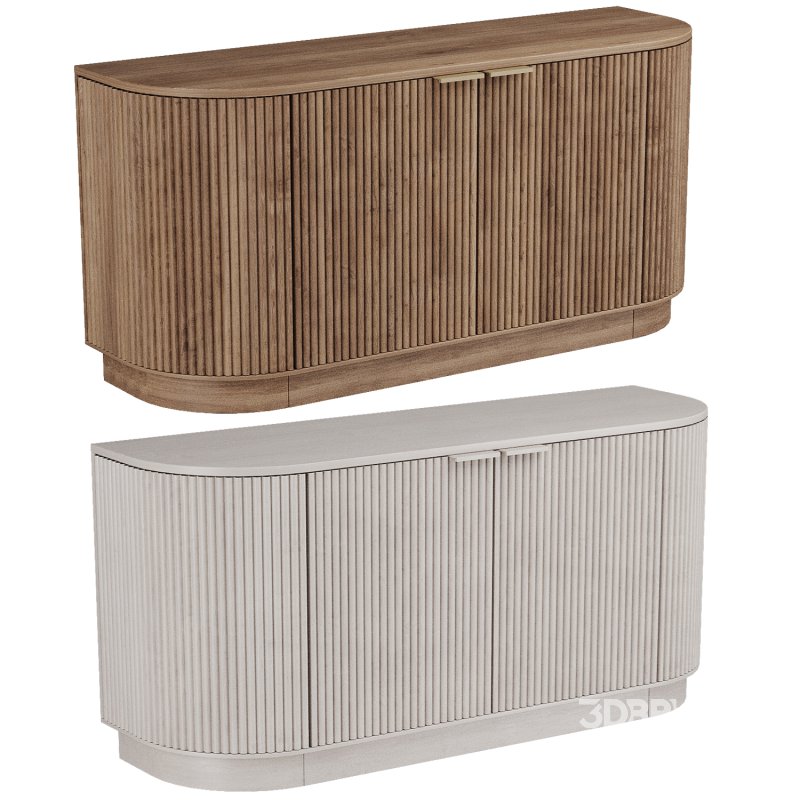 Oxford Buffet Greige Oak Image 7