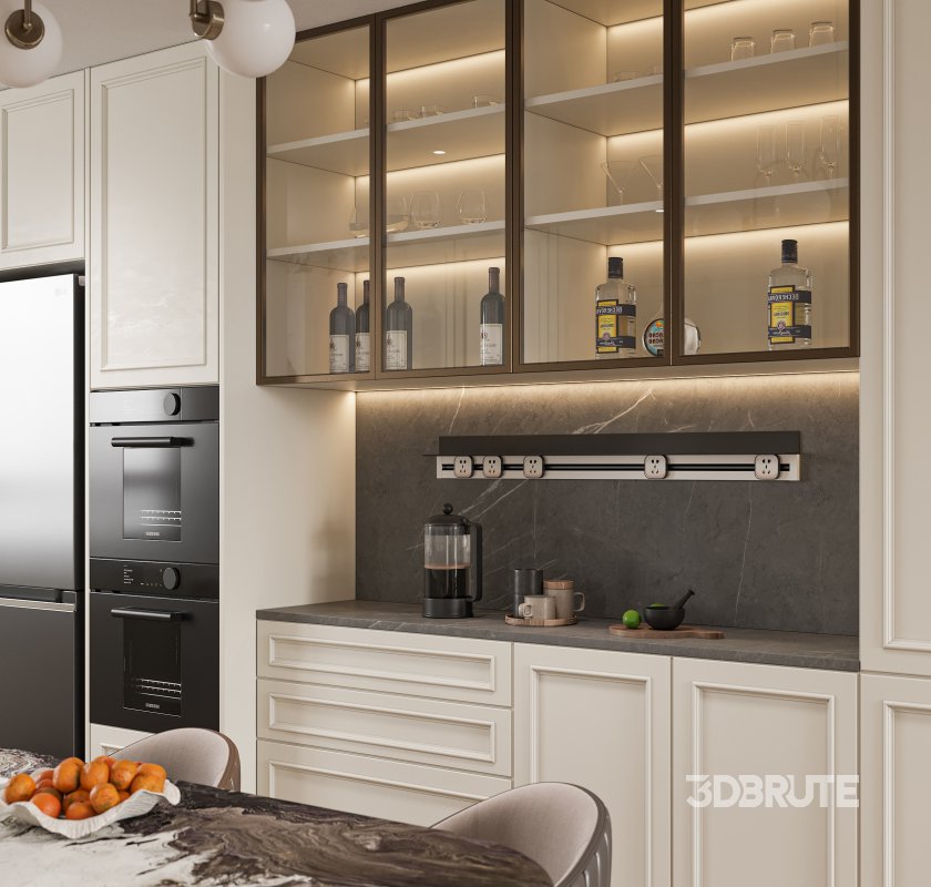 Eclectic living and dining room Image 7