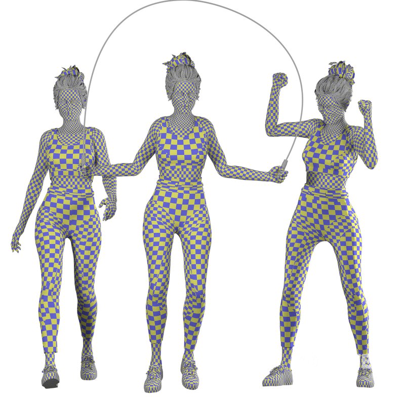 Sport Woman Set 01 Image 4