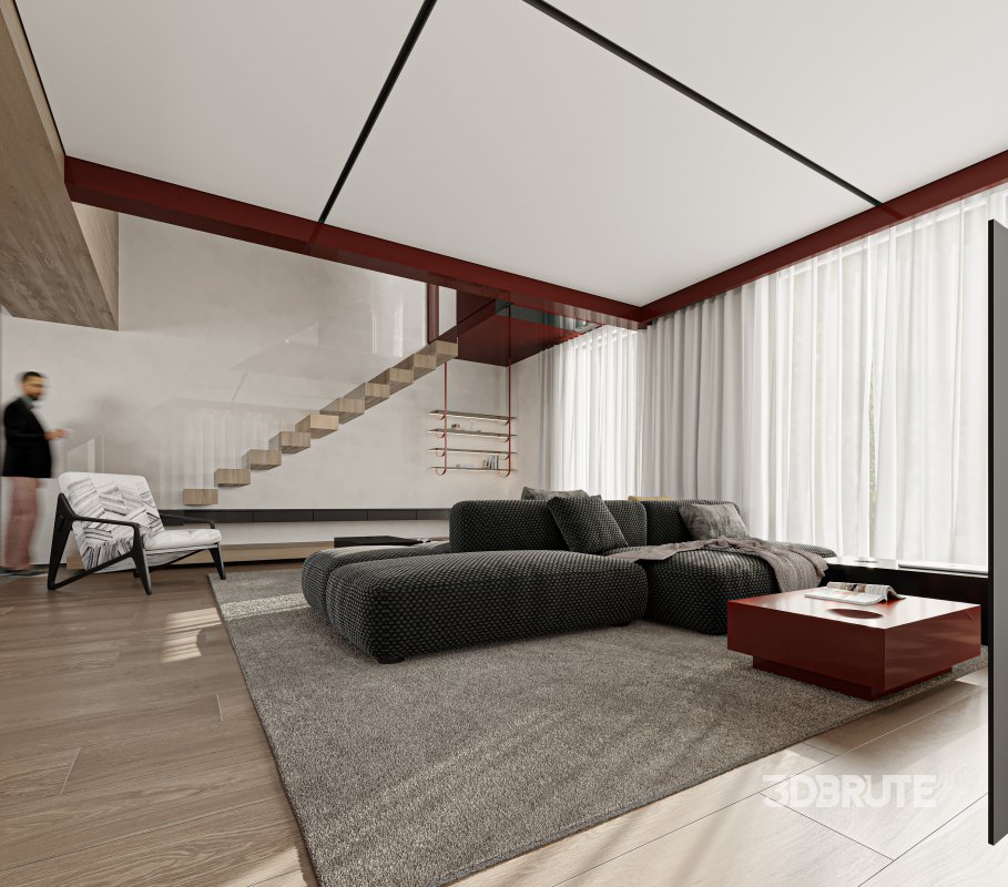 living room dining room bedroom Image 6