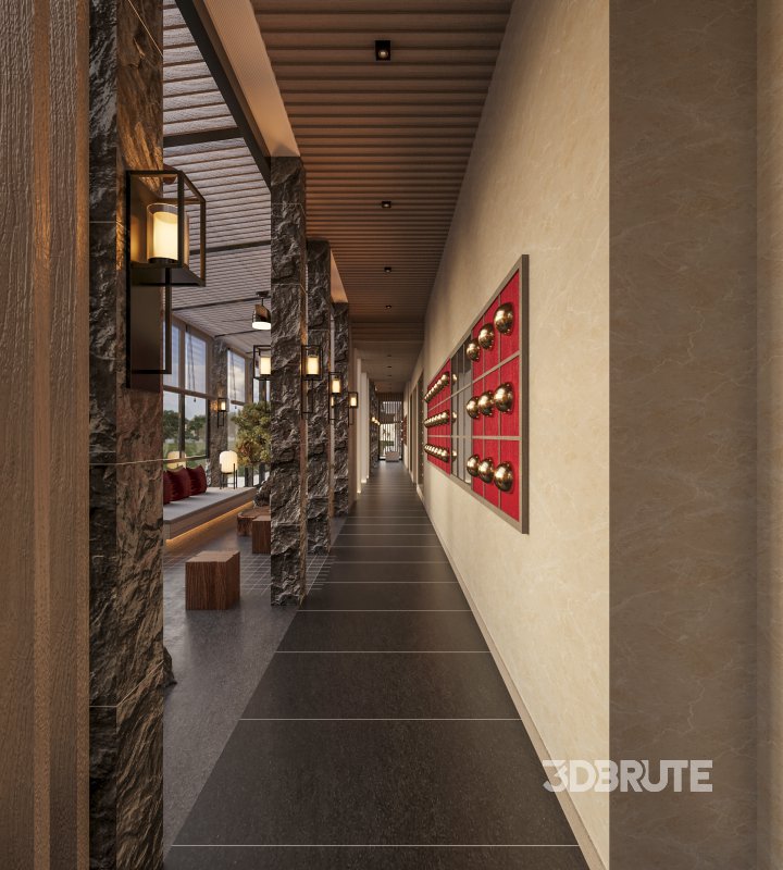 chinese hallway Image 4