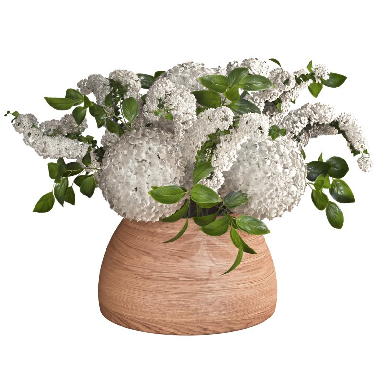 Bouquet with Hydrangeas Set Image 2