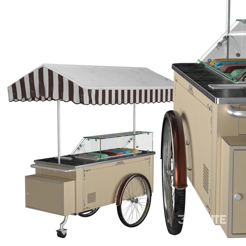 ISA CLASSIC Ice cream cart Image 3