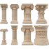 08 Classical Architectural Columns Collection -Doric Ionic-Corinthian Orders - Thumbnail 4