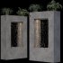 Minimalist Water Wall Fountain with Planters - Thumbnail 7
