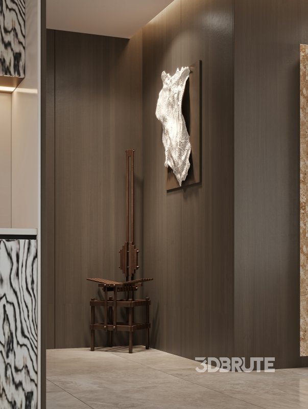 Luxurious living room and dining room Image 11