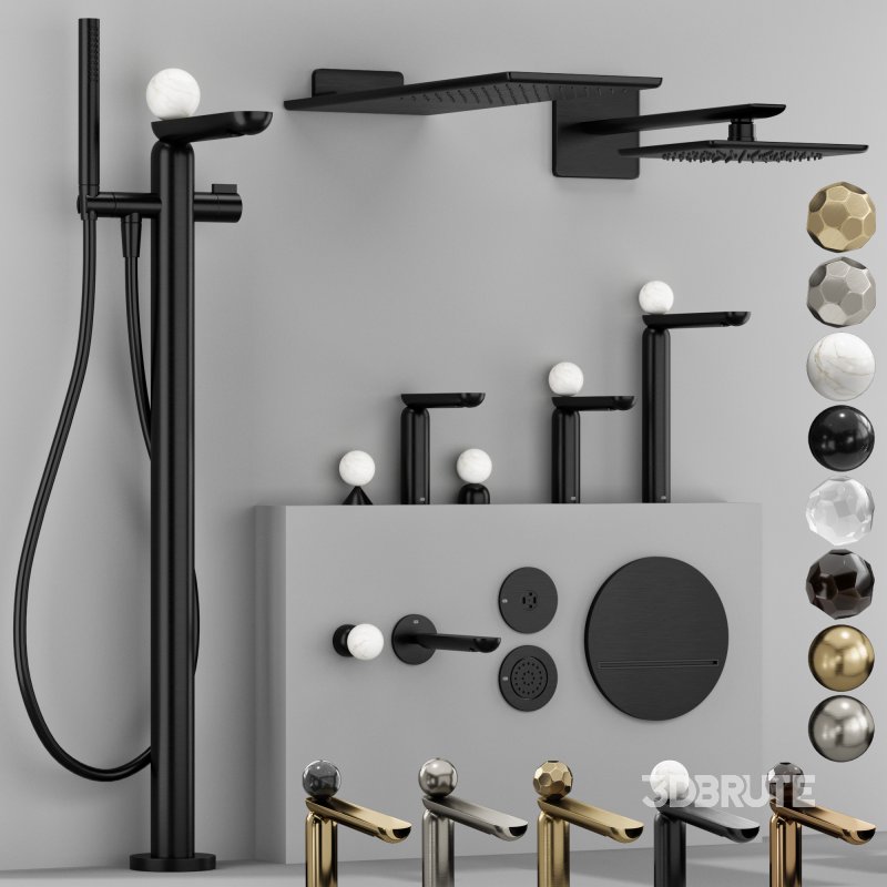 GESSI PERLE BATHROOM FAUCET COLLECTION Image 7