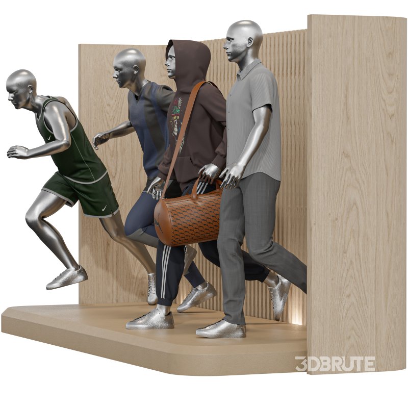 Sport Man Mannequin Store Image 3