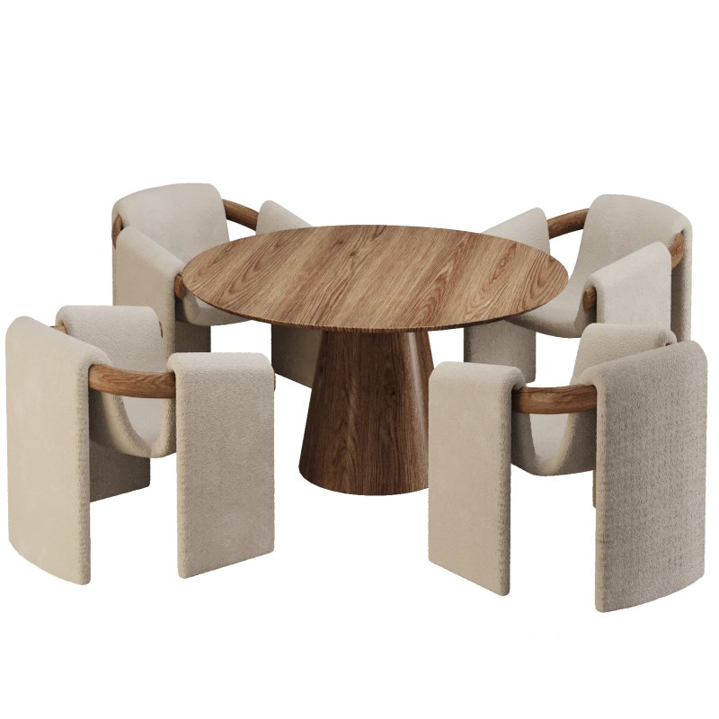 Dinning chair and table308 Image 3