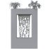 Minimalist Water Wall Fountain with Planters - Thumbnail 4
