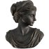 Neoclassical Female Bust with Braided Hair and Diadem - Thumbnail 1