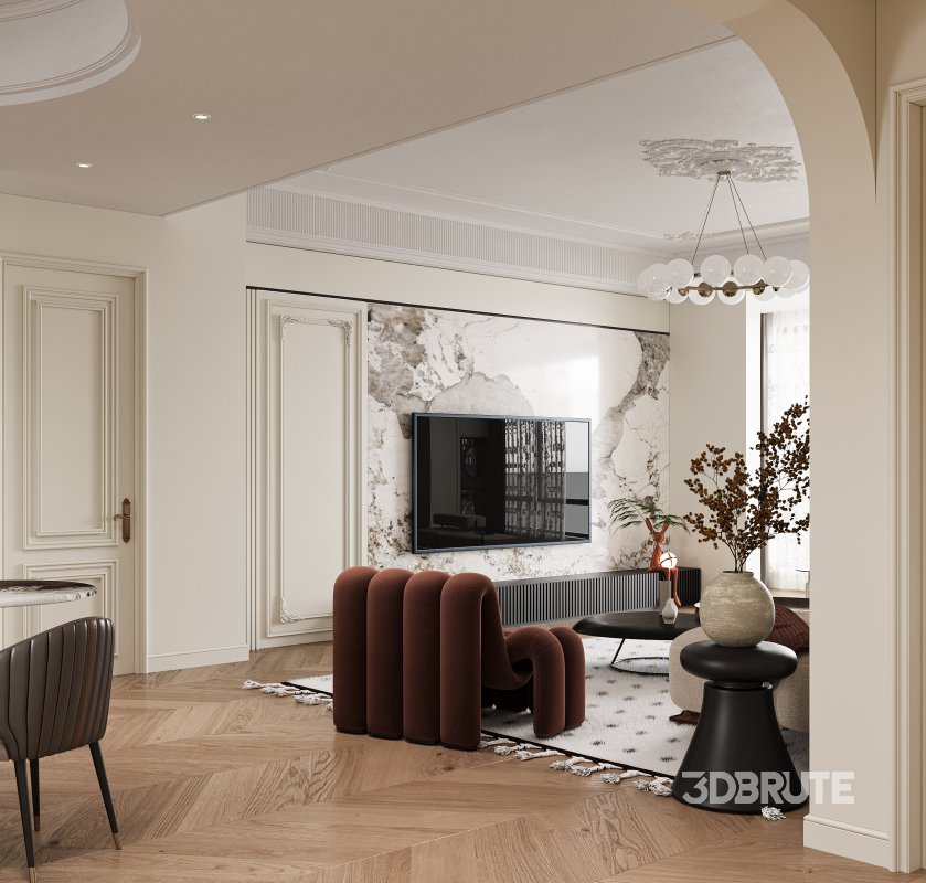 Eclectic living and dining room Image 2