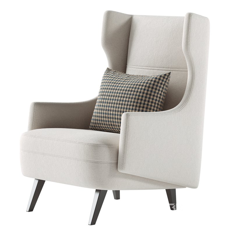 Budelli Cloud Wing Chair Image 4