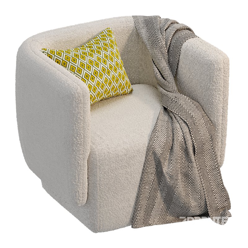 Linus Upholstered Armchair Image 2