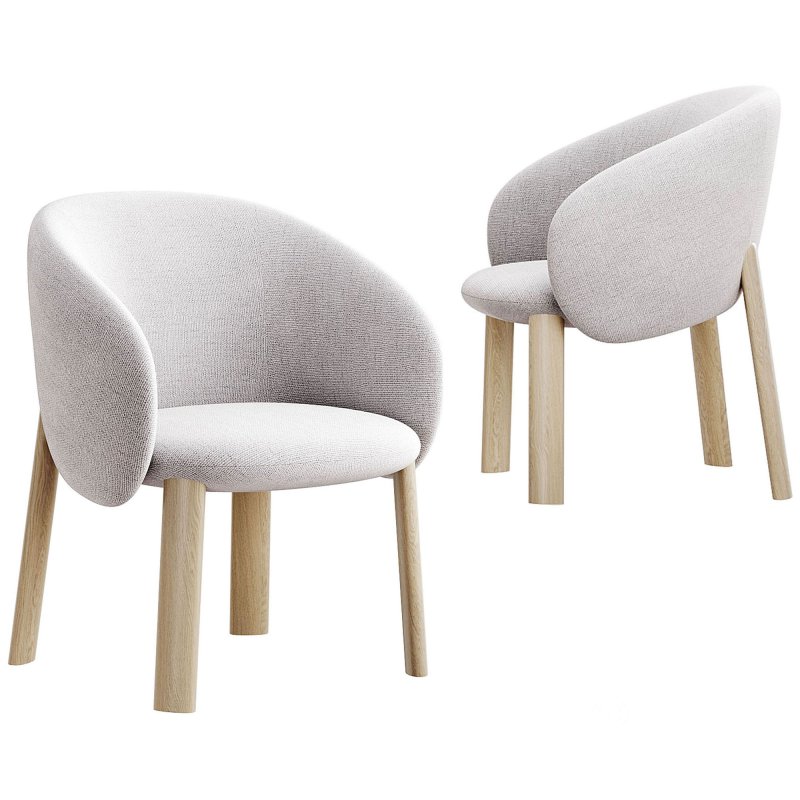 Nebulona wood chair by miniforms Image 2